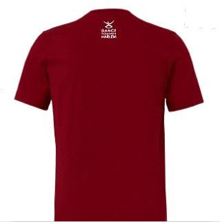 Crew Neck T-Shirt | Vintage Logo - Cardinal